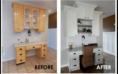 Cabinet Refinish for Jane Doe